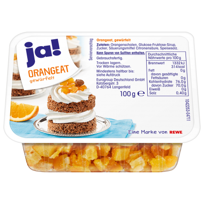 Coaja portocala 100g Ja