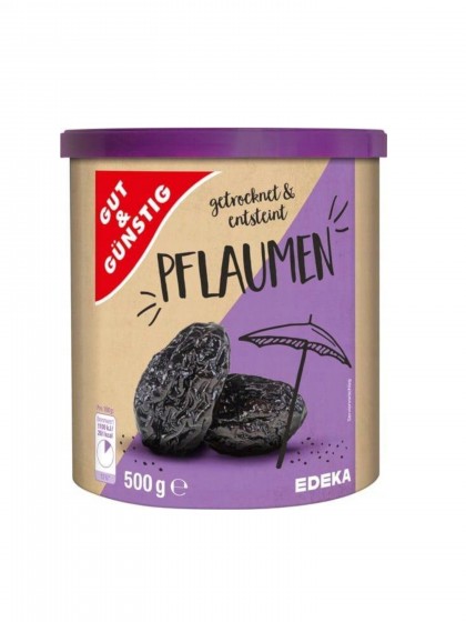 G G Prune uscate fara samburi 500G