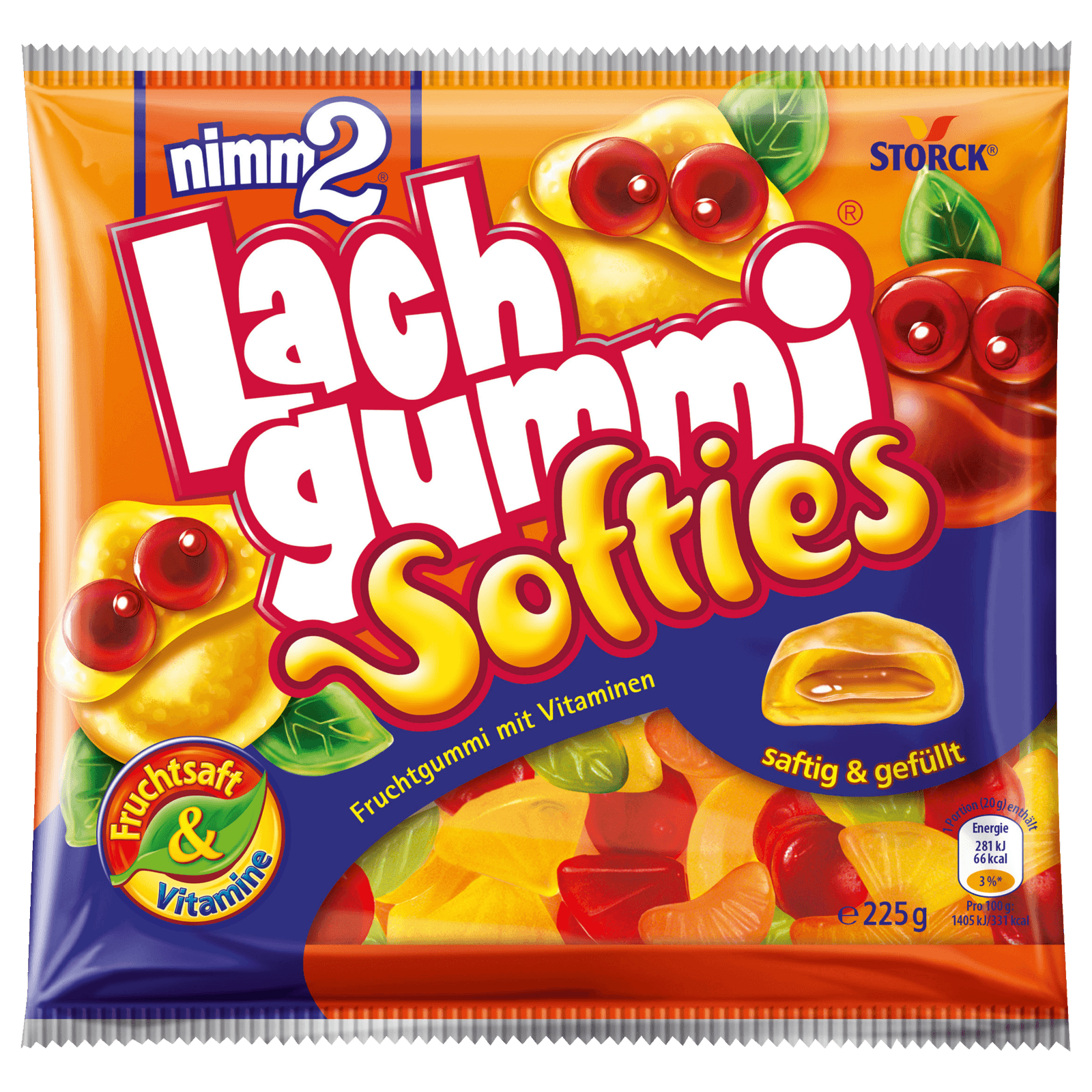 Bomboane gumate Lach gummi 225g | Kurt German Market