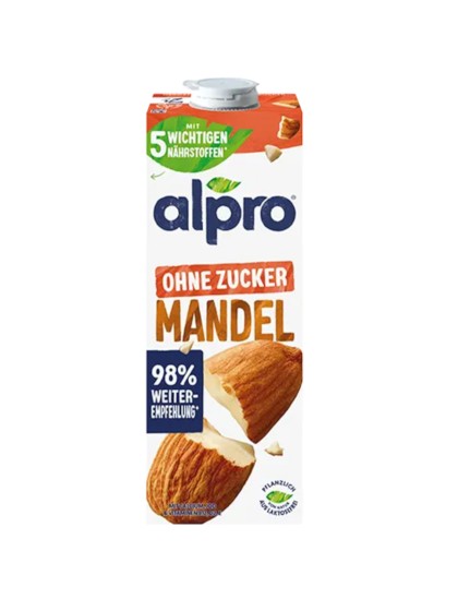 Bautura vegetala migdale 1l fara zahar