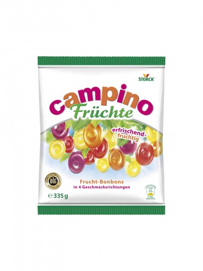 Bomboane Campino fructe 335g