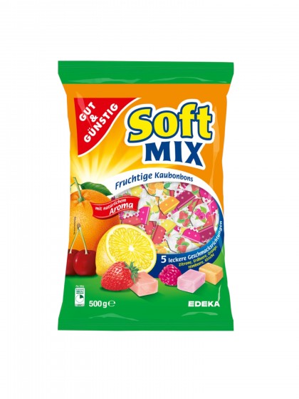 Bomboane soft mix 500g