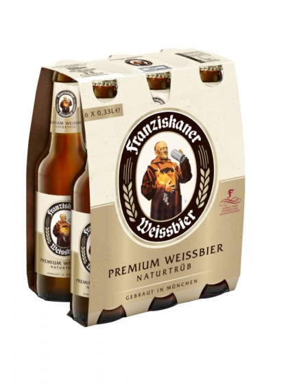 Bere Franziskaner Weissbier hell 6x330ml