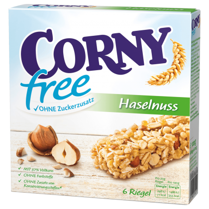 Corny alune 6buc 120g