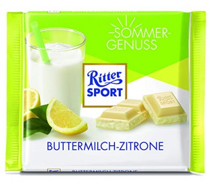 Ritter Sport Buttermilch Zitrone 100g