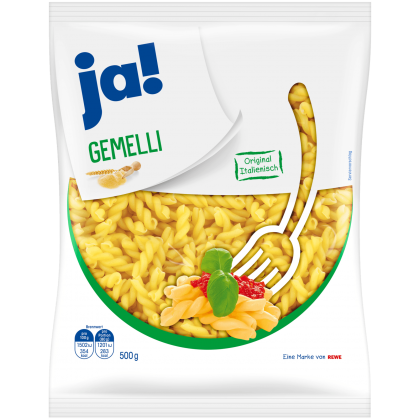 Paste Gemelli 500g Ja