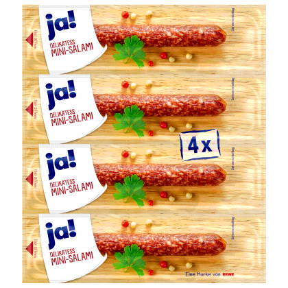 Mini salam Ja 4x25g