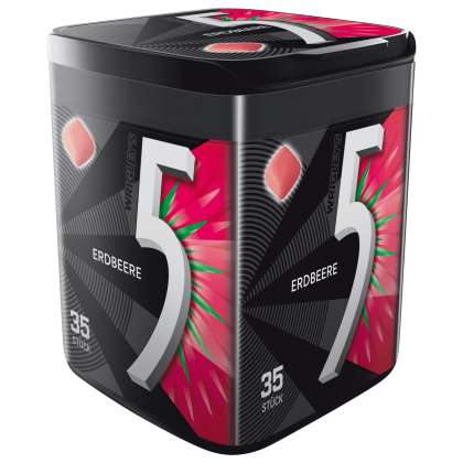 Guma mestecat Wrigley 5 Doza capsuni 124g