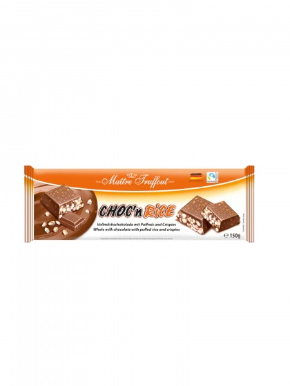 Choc n Rice ciocolata lapte orez expandat 150g