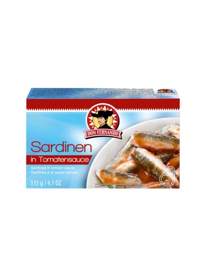 Sardine  n sos de rosii 115g