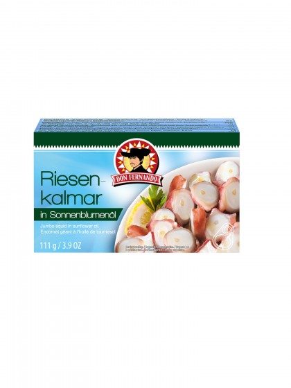 Calamar gigant ulei floarea soarelui 111g