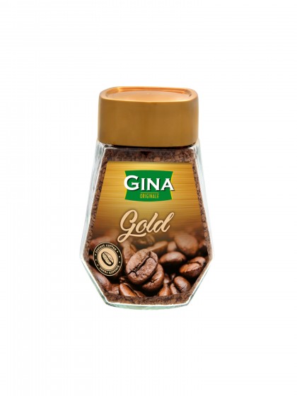 Cafea solubila gold Gina 100g