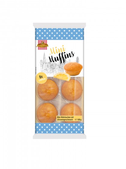 Mini muffins lam ie 8 bucati 180g
