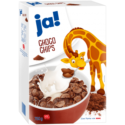 Cereale Choco chips 750g Ja