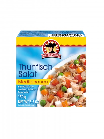 Salata de ton mediteranean 150g