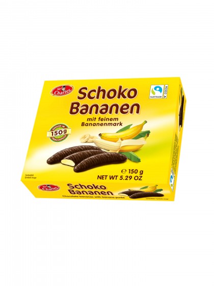 Ciocolata neagra banane 150g