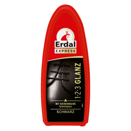 Crema pantofi Erdal 123 Glanz negru