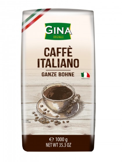 Cafea boabe 1 kg Gina Italiano
