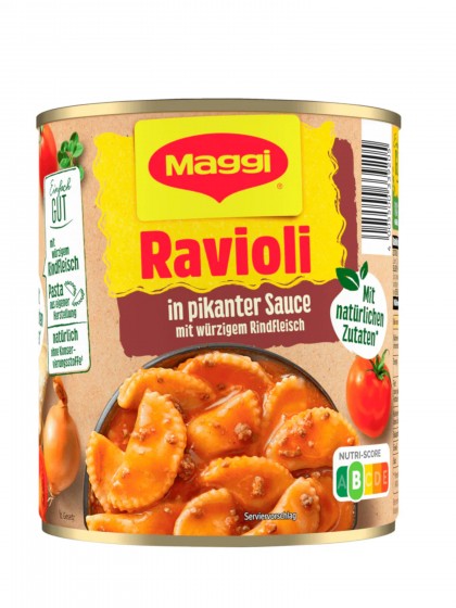 Maggi Ravioli picant 800g