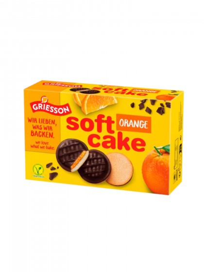 Biscuiti Soft Cake Orange 300g