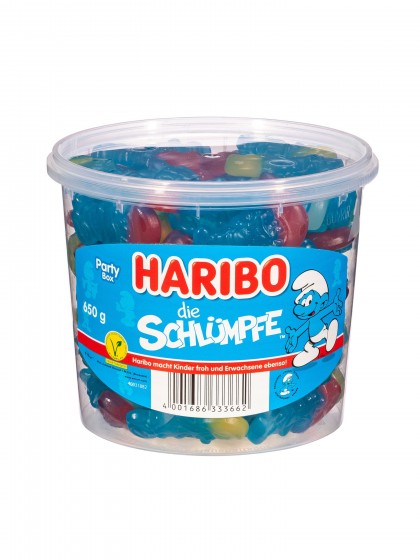 Haribo 650g strumfi