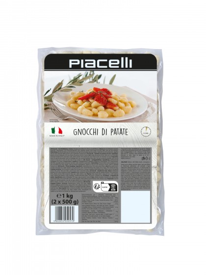 Gnocchi cartofi 2x500g Piacelli