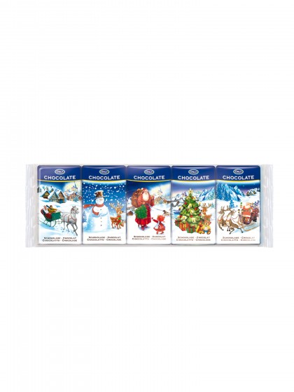 Ciocolata lapte 5x15g