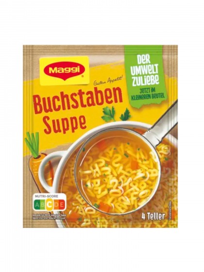 Maggi supa alfabet