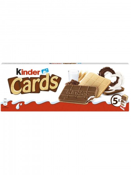 Biscuiti Kinder cards 128g