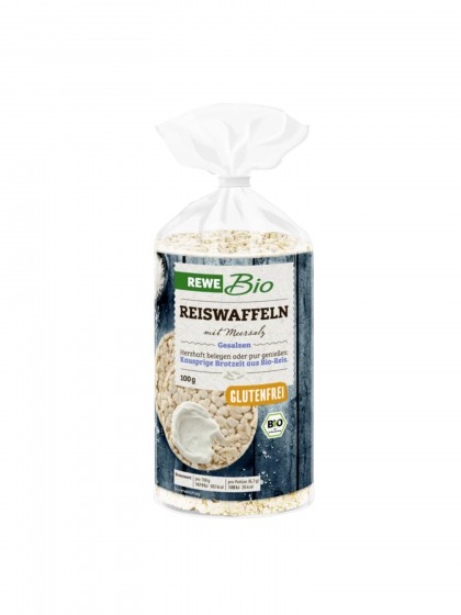 Wafe orez sare mare BIO Rewe 100g