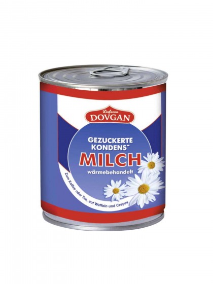 Lapte condensat Dovgan 8% 397g