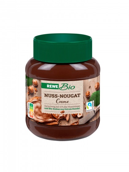 Rewe BIO Nuss Nougat Creme 400g