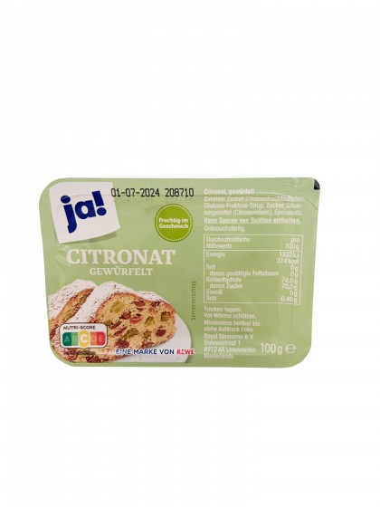 Coaja lamaie confiata 100g