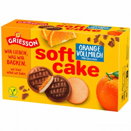 Biscuiti Soft Cake Griesson Orange Vm