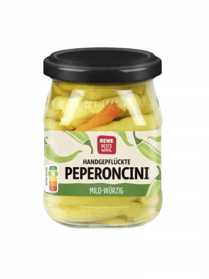 Peperoncini mild Rewe 495g