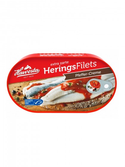 Hering Hawesta in sos piper 200g