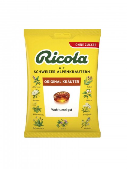 Bomboane Ricola ierburi 75g