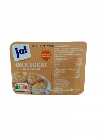 Coaja portocale Ja 100g