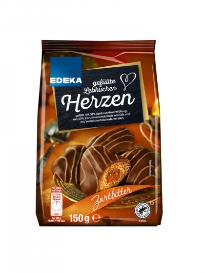 Turta dulce Edeka inimi ZB 150g