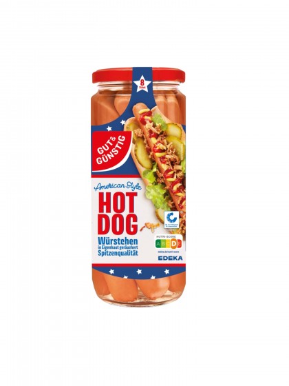 Hot Dog crenvursti 8buc 665g gg