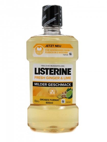 Apa gura Listerine Fresh Ginger 600ml