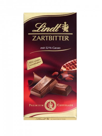 Tableta Lindt Zartbitter 100g