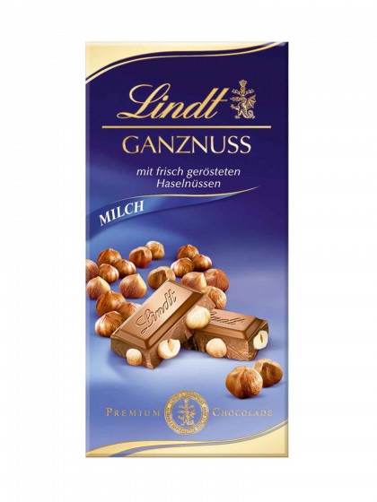 Tableta Lindt Ganznuss 100g
