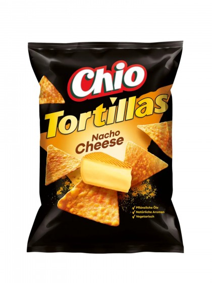 Chio Tortilla Nacho Cheese 110g