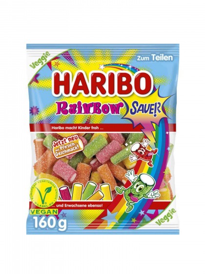 Haribo Rainbow Fizz 160g