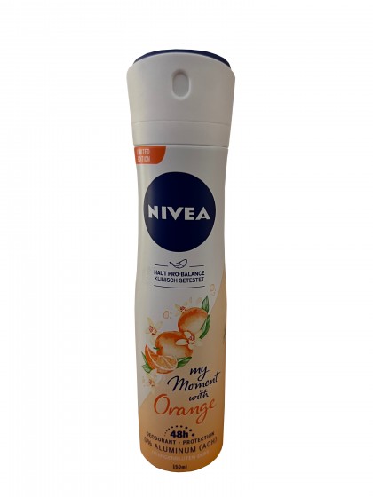 Deo spray Nivea 150ml My Moment orange