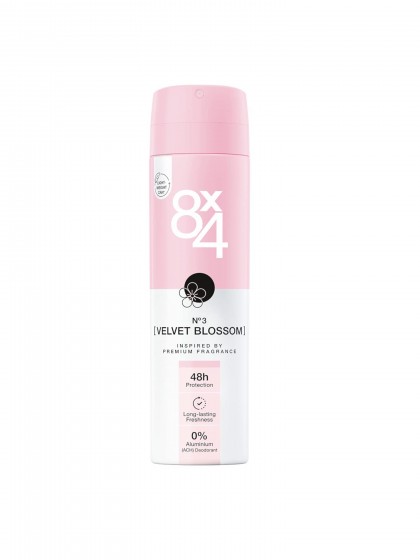 Deospray 8x4 150ml Velvet Blossom