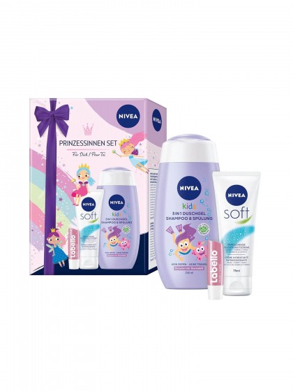Set cadou Nivea Labello Prinzessinnen