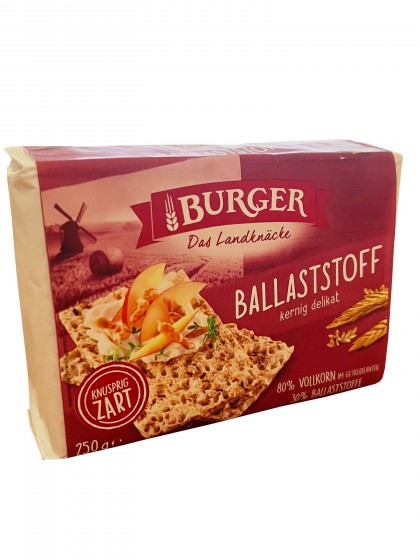 Burger Ballaststoff paine crisp