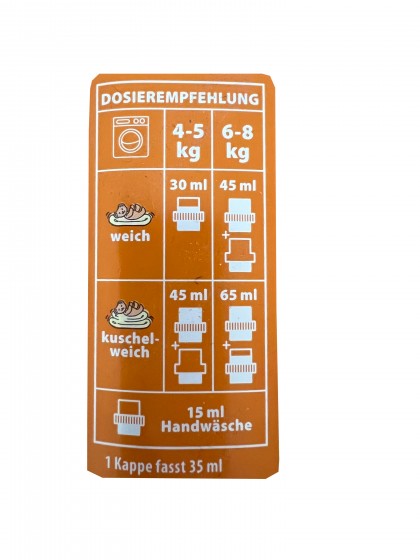 Balsam rufe Kuschelweich 1l flori Orange